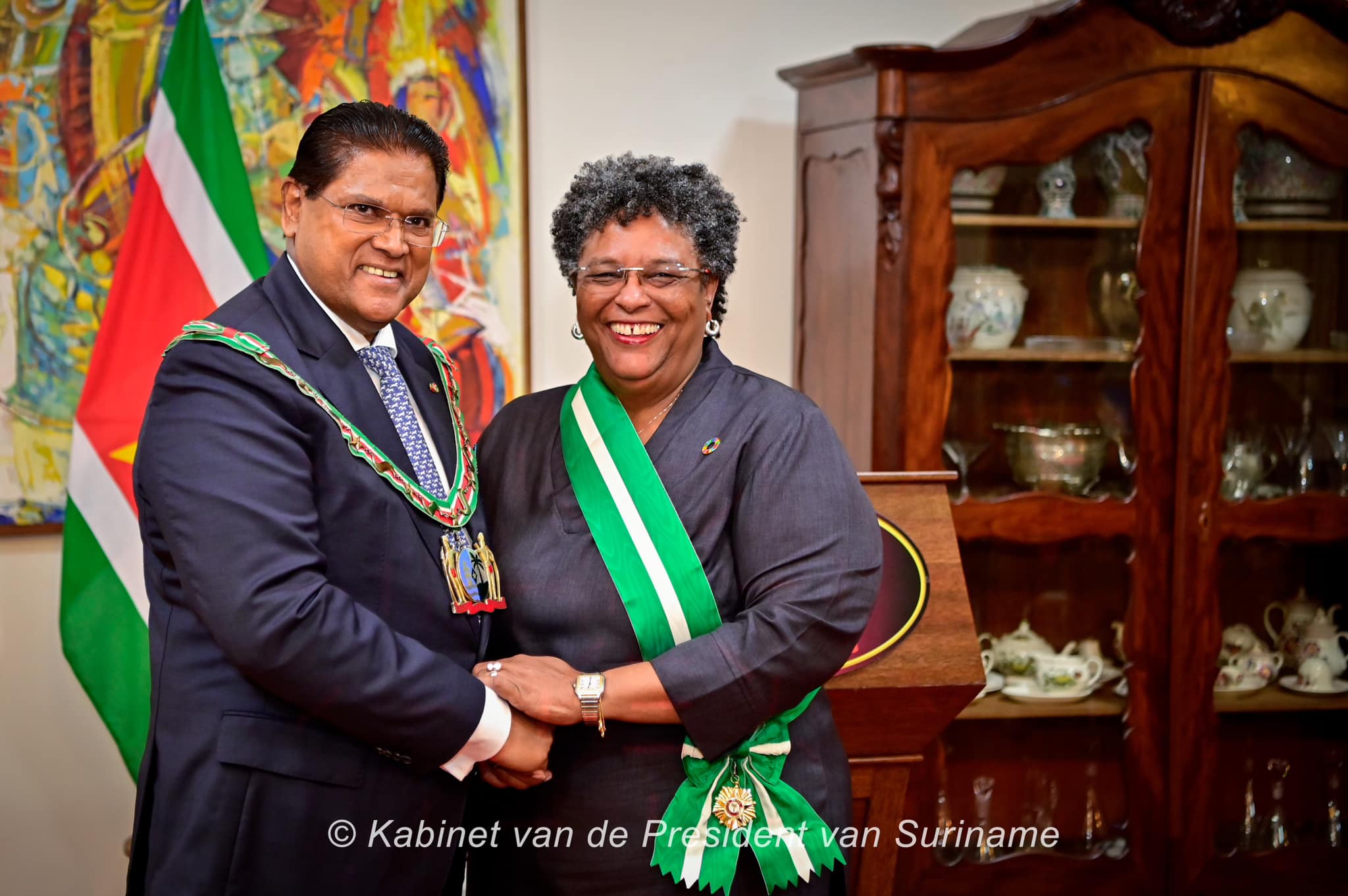 Voorzitter Chan Santokhi