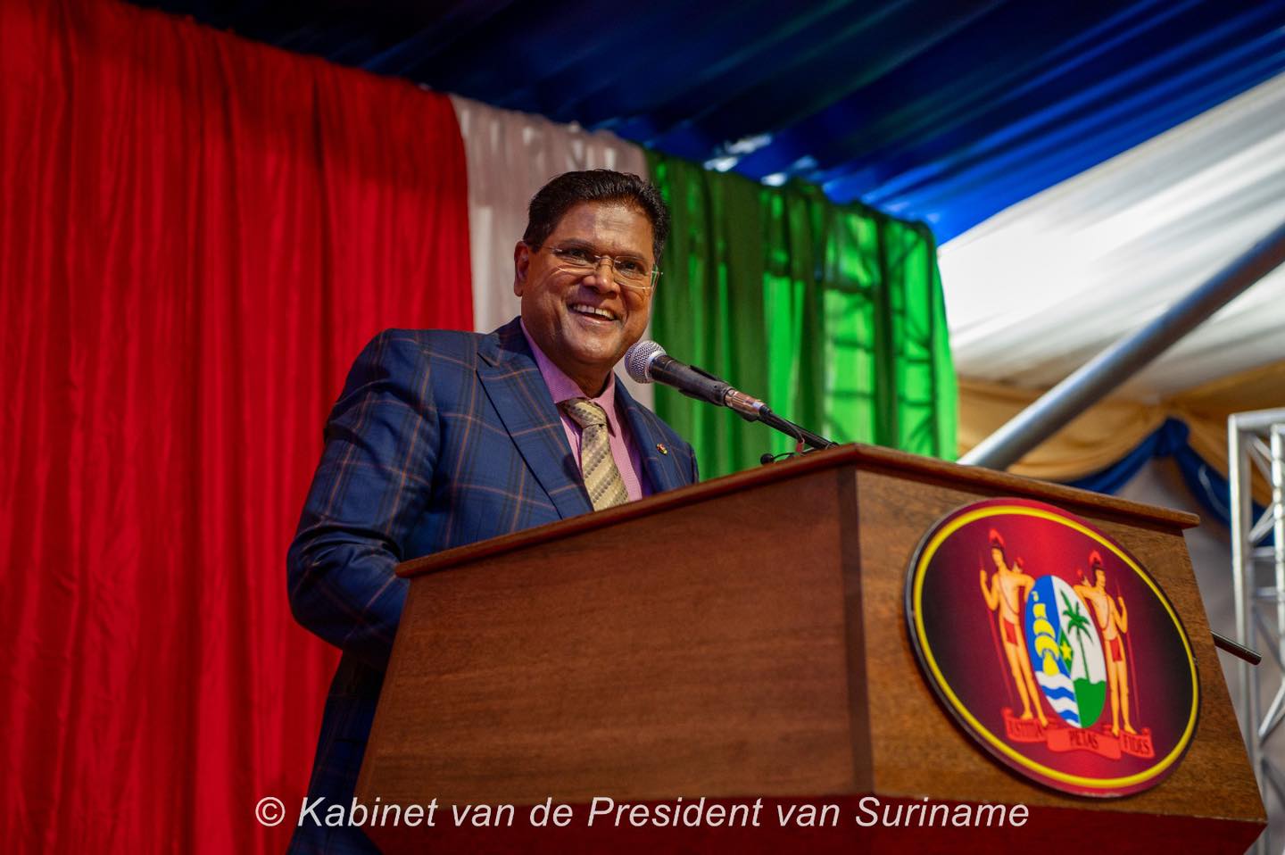 Voorzitter Chan Santokhi